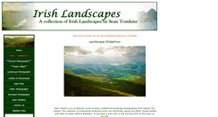 Desktop Screenshot of irishlandscapes.ie